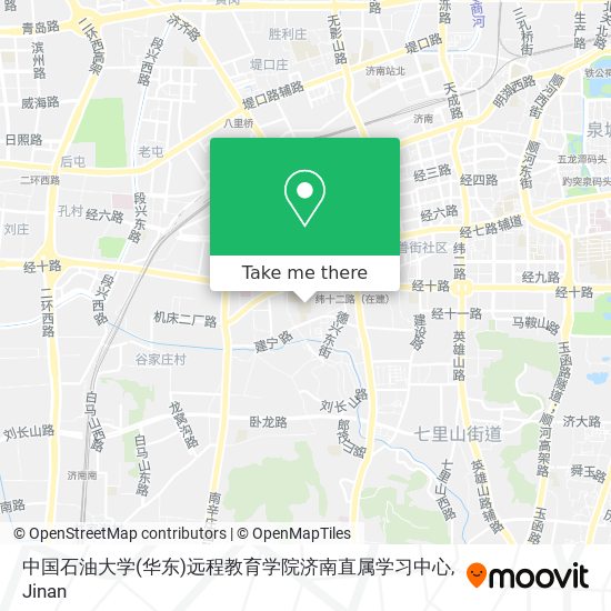 中国石油大学(华东)远程教育学院济南直属学习中心 map