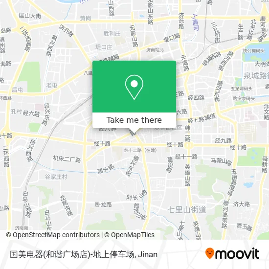 国美电器(和谐广场店)-地上停车场 map