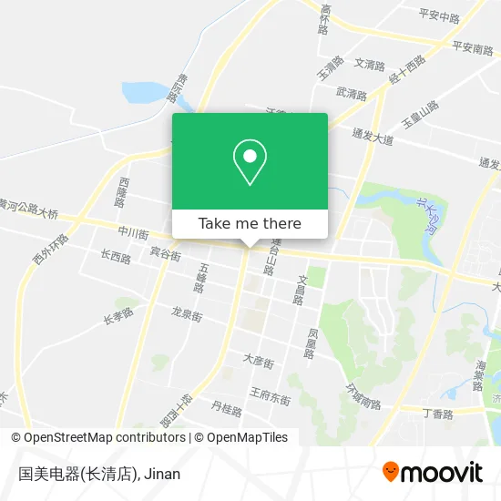 国美电器(长清店) map