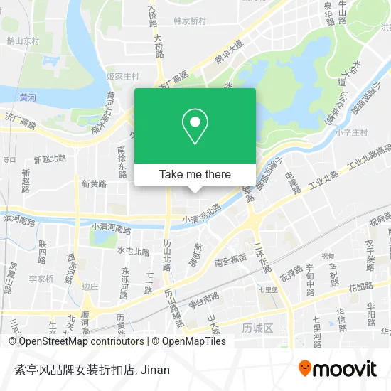 紫亭风品牌女装折扣店 map