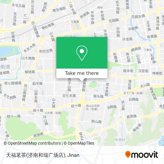 天福茗茶(济南和瑞广场店) map