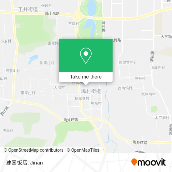 建国饭店 map
