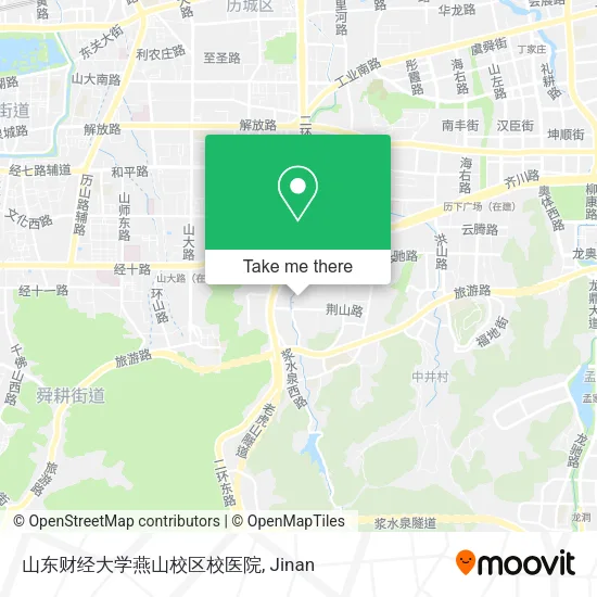 山东财经大学燕山校区校医院 map