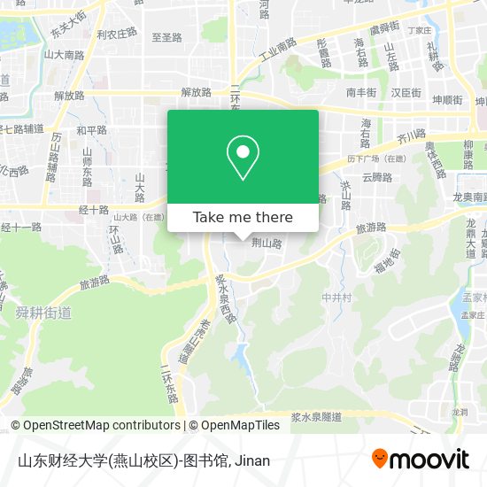 山东财经大学(燕山校区)-图书馆 map