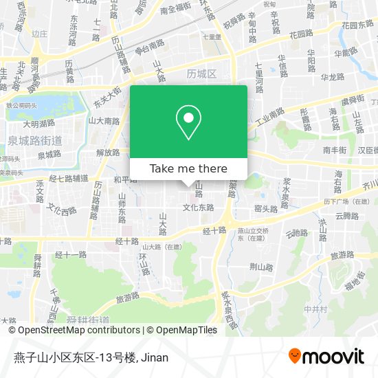 燕子山小区东区-13号楼 map