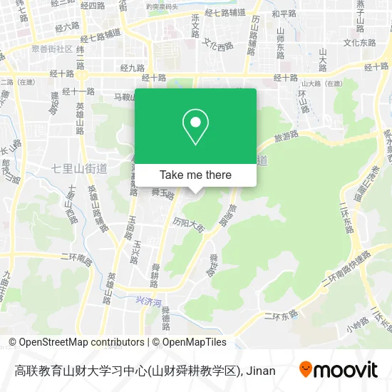 高联教育山财大学习中心(山财舜耕教学区) map