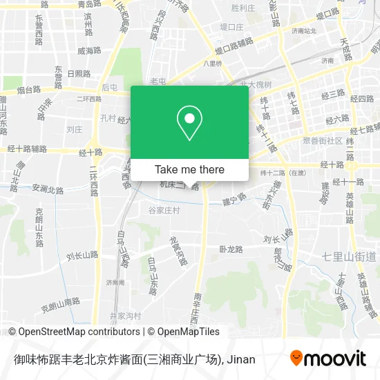御味怖踞丰老北京炸酱面(三湘商业广场) map