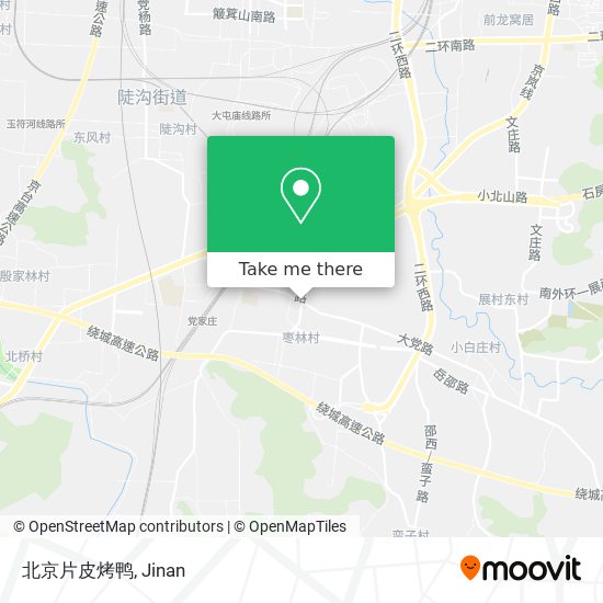 北京片皮烤鸭 map
