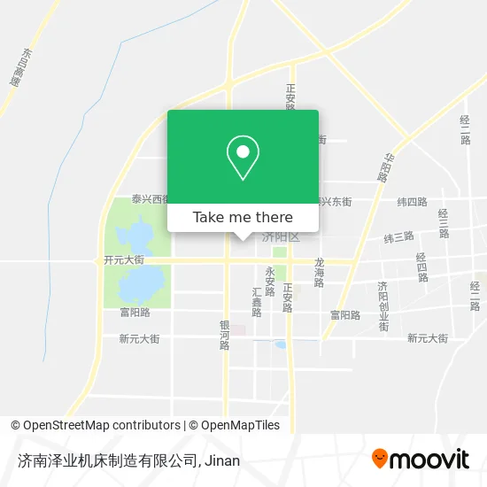 济南泽业机床制造有限公司 map
