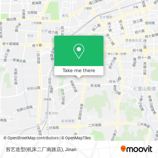 剪艺造型(机床二厂南路店) map