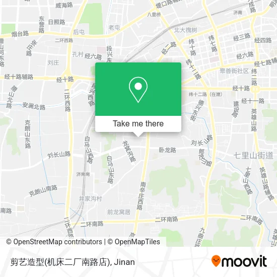 剪艺造型(机床二厂南路店) map