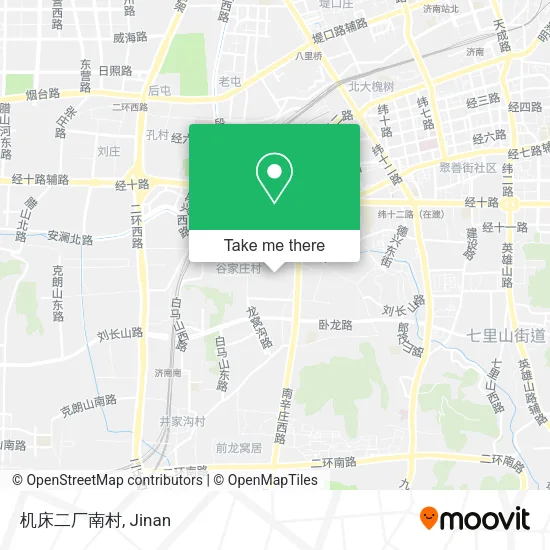 机床二厂南村 map