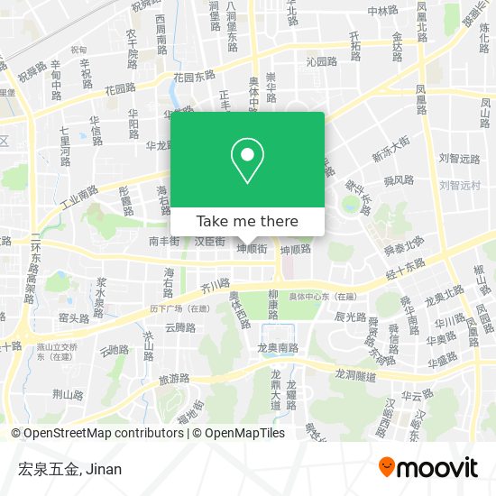 宏泉五金 map