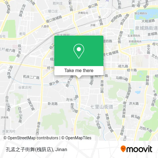 孔孟之子街舞(槐荫店) map
