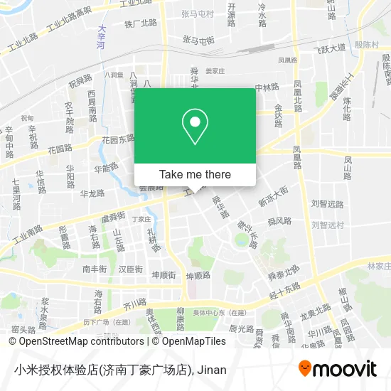小米授权体验店(济南丁豪广场店) map