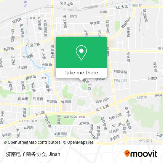济南电子商务协会 map