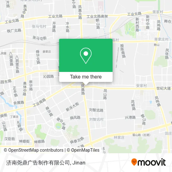 济南尧鼎广告制作有限公司 map