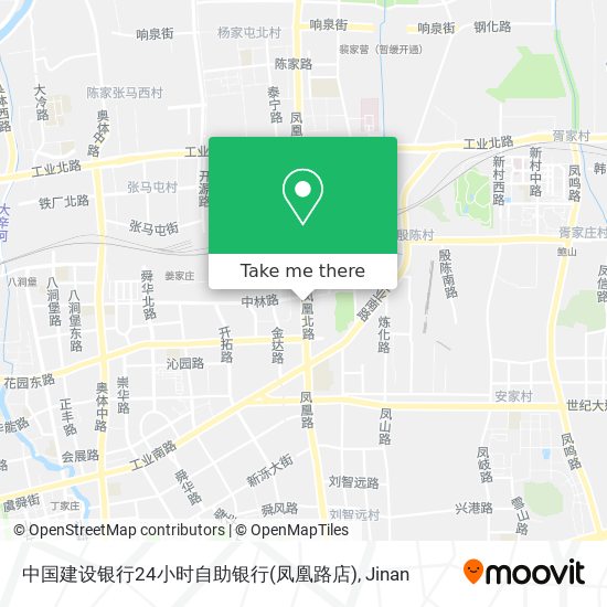 中国建设银行24小时自助银行(凤凰路店) map