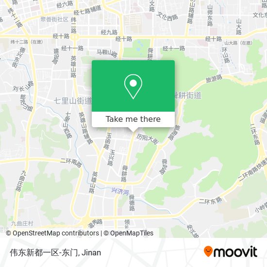 伟东新都一区-东门 map