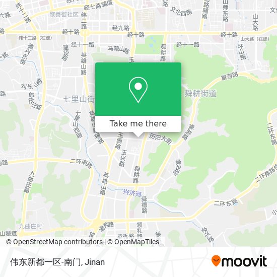 伟东新都一区-南门 map