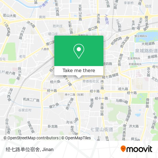 经七路单位宿舍 map