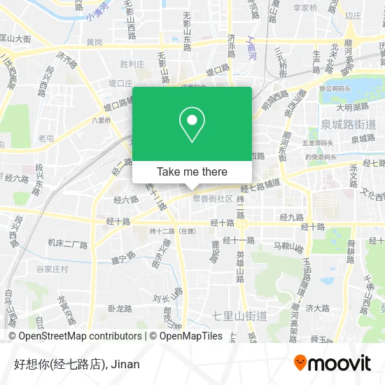 好想你(经七路店) map