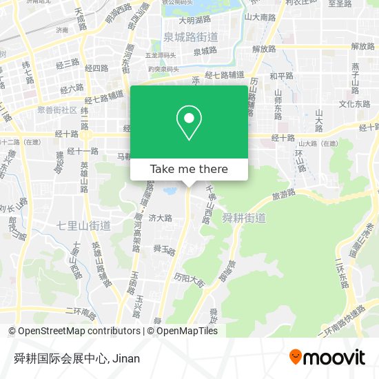 舜耕国际会展中心 map