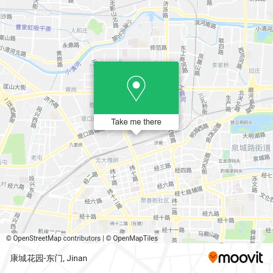 康城花园-东门 map