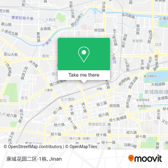 康城花园二区-1栋 map