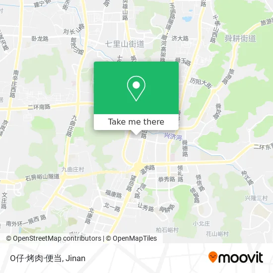 O仔·烤肉·便当 map