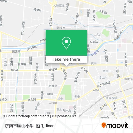 济南市匡山小学-北门 map