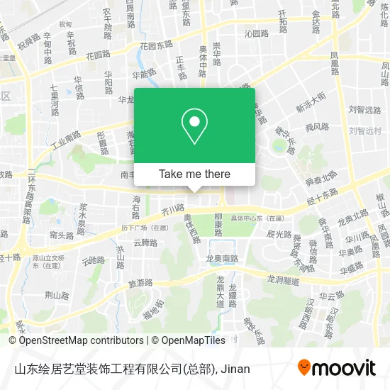 山东绘居艺堂装饰工程有限公司(总部) map