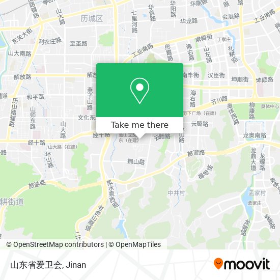 山东省爱卫会 map