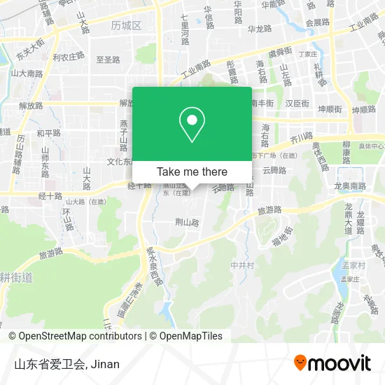 山东省爱卫会 map
