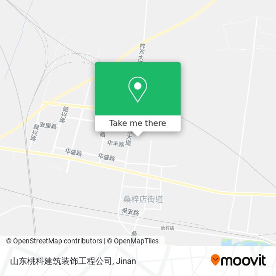 山东桃科建筑装饰工程公司 map