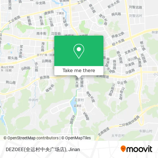 DEZOEE(全运村中央广场店) map