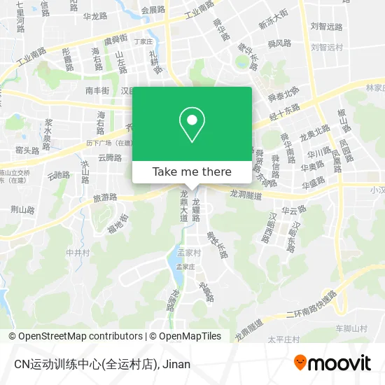 CN运动训练中心(全运村店) map