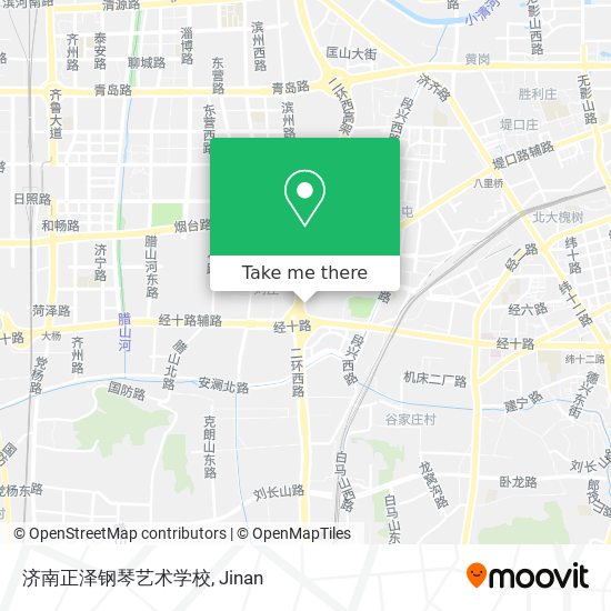 济南正泽钢琴艺术学校 map