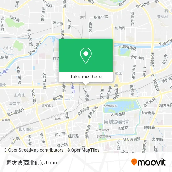 家纺城(西北们) map