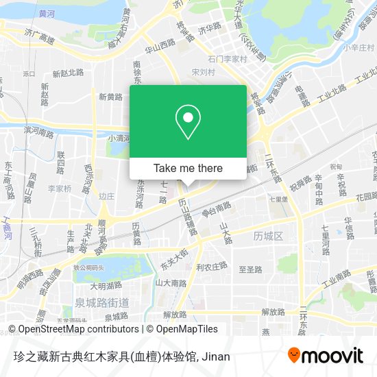 珍之藏新古典红木家具(血檀)体验馆 map