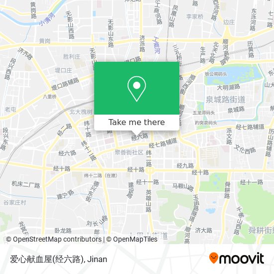 爱心献血屋(经六路) map