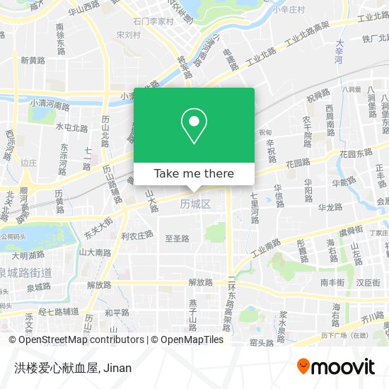 洪楼爱心献血屋 map
