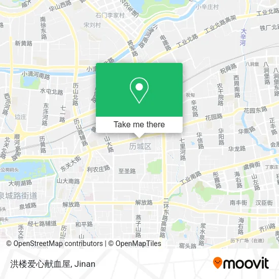 洪楼爱心献血屋 map