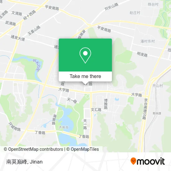 南莫巅峰 map