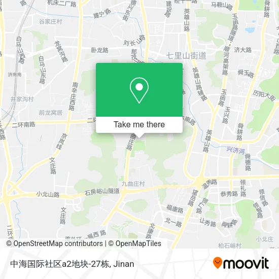 中海国际社区a2地块-27栋 map