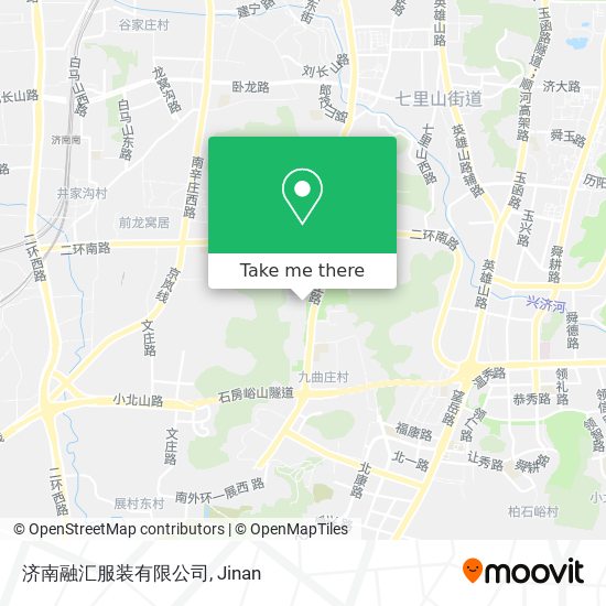 济南融汇服装有限公司 map