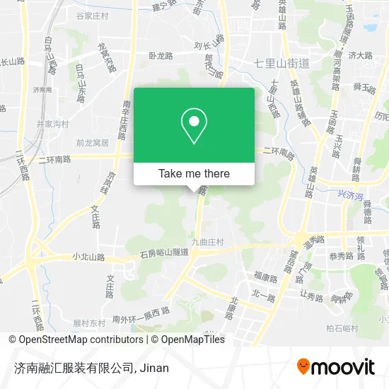 济南融汇服装有限公司 map