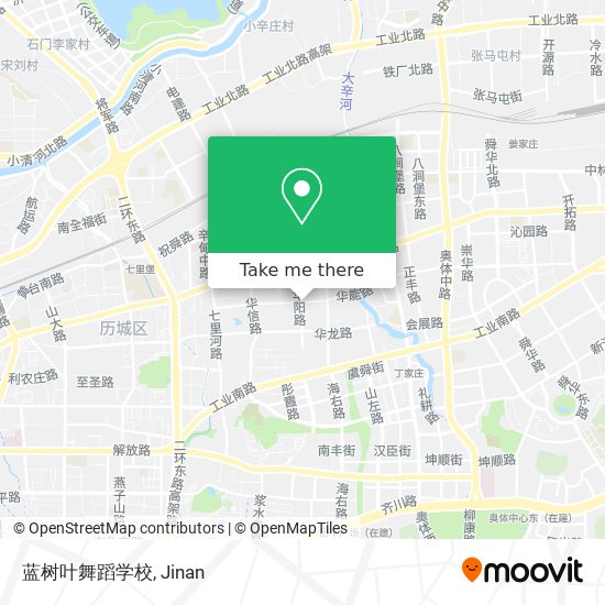 蓝树叶舞蹈学校 map