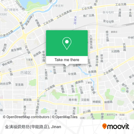 金满福烘焙坊(华能路店) map