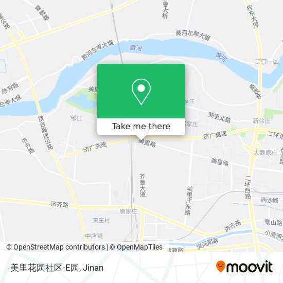 美里花园社区-E园 map